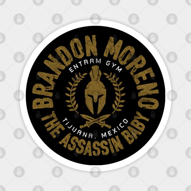 Brandon Moreno Magnet by huckblade